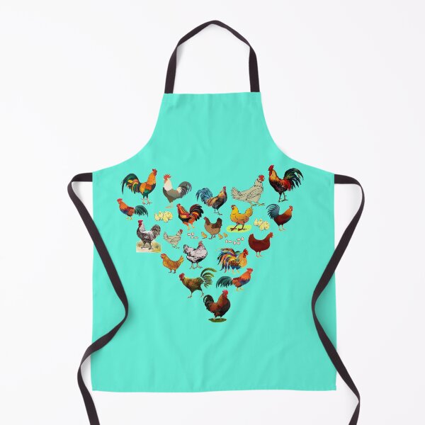 Item preview, Heart made out of Chickens and Roosters designed and sold by hardscuffle.