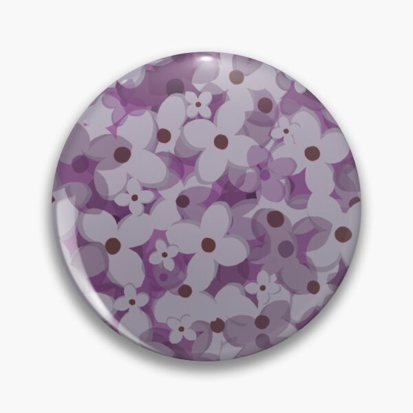 Item preview, Purple Flower Floral Printed designed and sold by UniqueMw.