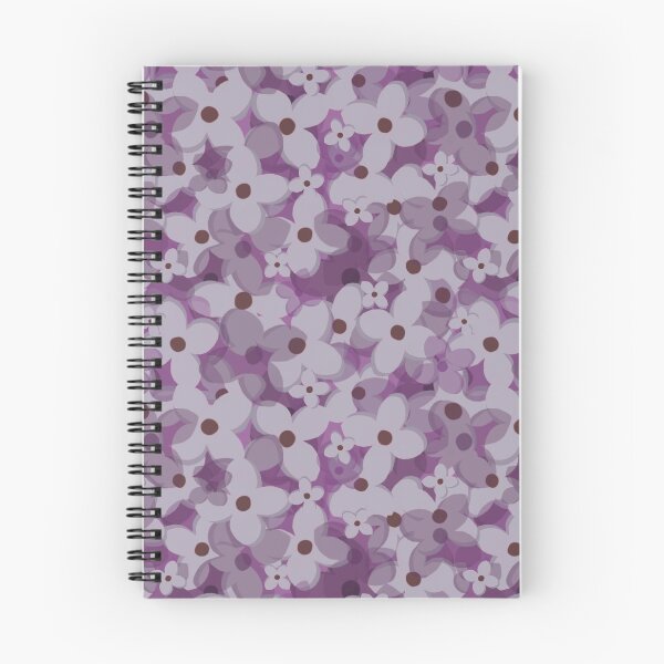 Item preview, Purple Flower Floral Printed designed and sold by UniqueMw.