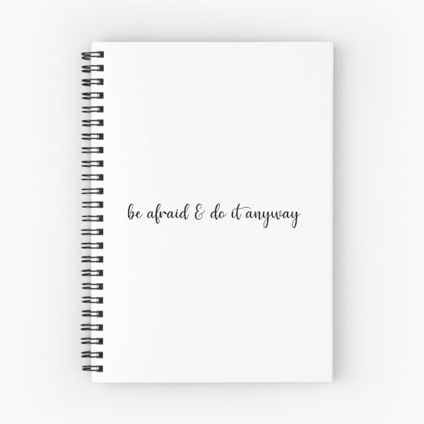 Item preview, be afraid & do it anyway designed and sold by kg-creative.