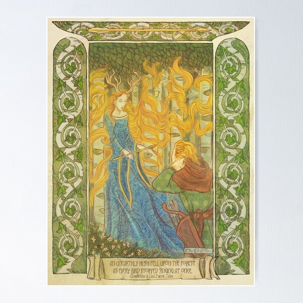 Item preview, Goodfellow's Lost Faerie Tales- "An unearthly hush..." designed and sold by Dan Goodfellow.