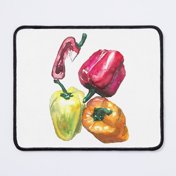 Item preview, Watercolor Peppers designed and sold by PureSodium.