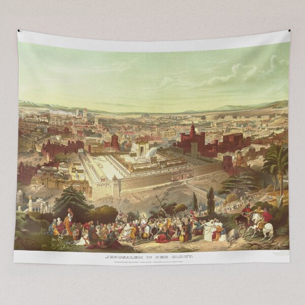 Item preview, Jerusalem in Her Glory designed and sold by Pictures With A Message.