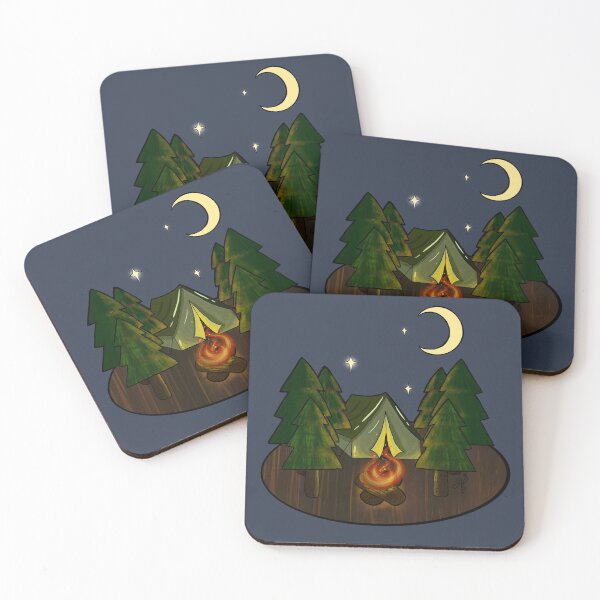 Item preview, Camp designed and sold by Alliecat Arts.
