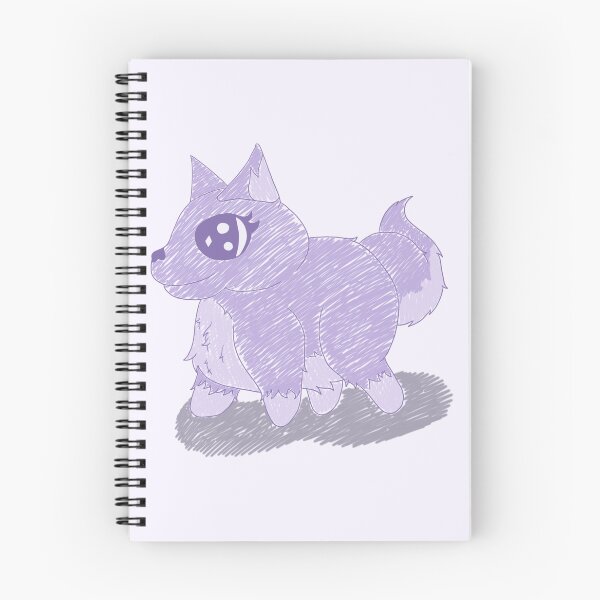 Item preview, Cartoon Dog Kitsune's Cutie Pie Animal Series Scribble Art (ChiChi) designed and sold by TheFoxyWolfShop.
