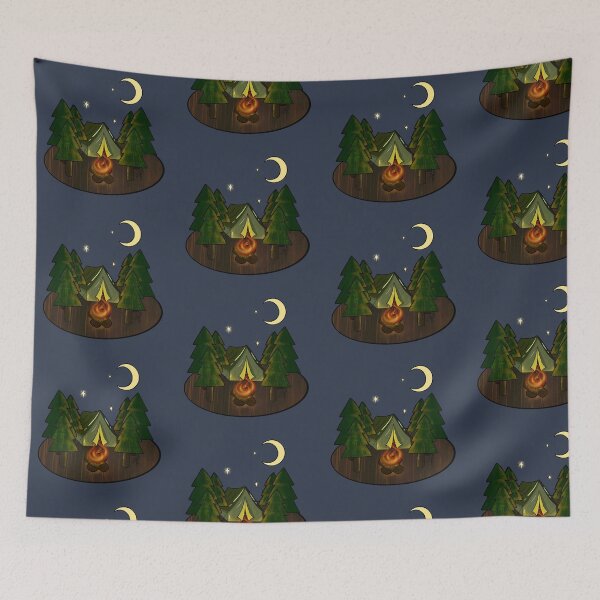 Item preview, Camp designed and sold by Alliecat Arts.
