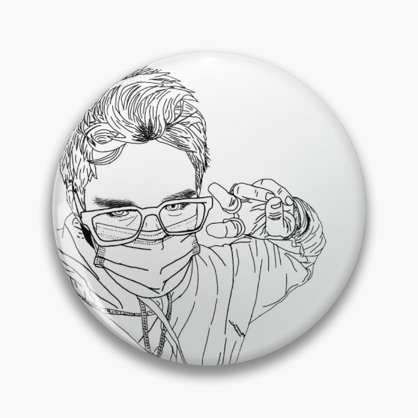 Item preview, Awsten Knight Line Art designed and sold by NikkieColla.