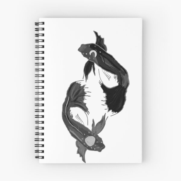 Item preview, Koi Fish (Black and White)  designed and sold by lucaitlin17.