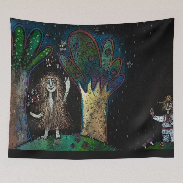 Item preview, Zazowka, The Luring Forest Girl from Belarusian Mythology designed and sold by olgamilovich.
