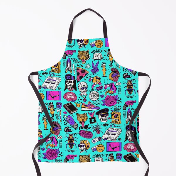 Item preview, Art pop psychedelic skull pizza book music marijuana tiger designed and sold by BEASTERSCLUB.