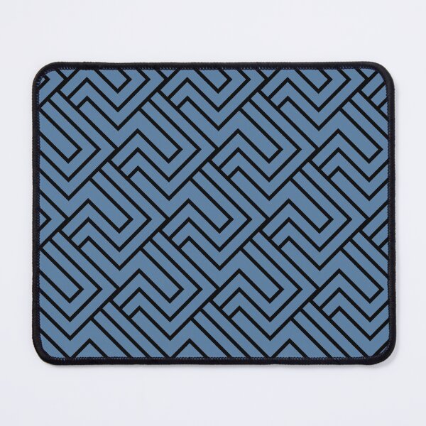 Item preview, Blue and Black Minimal Line Art Pattern 2 Pairs Diamond Vogel 2022 Color of the Year Zenith 0647 - Colour Trends - Shade - Hue designed and sold by ColorOfTheYears.