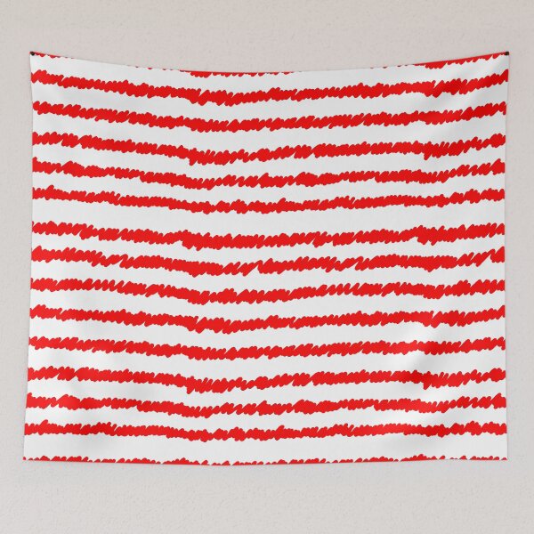 Item preview, Red and white striped designed and sold by Orloff.