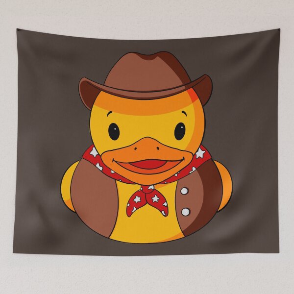 Item preview, Cowboy Rubber Duck designed and sold by Alisha Ober Designs.