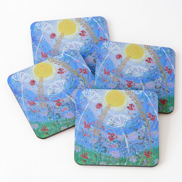 Item preview, floral Garden in a Blue Sky designed and sold by Casimirasart.