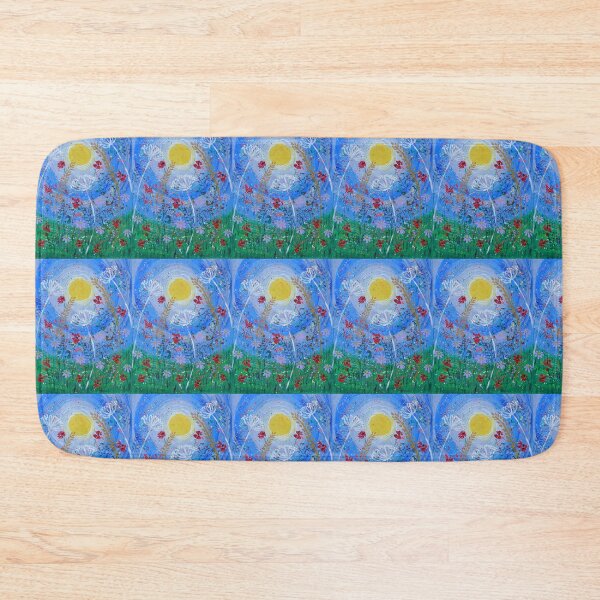 Item preview, floral Garden in a Blue Sky designed and sold by Casimirasart.