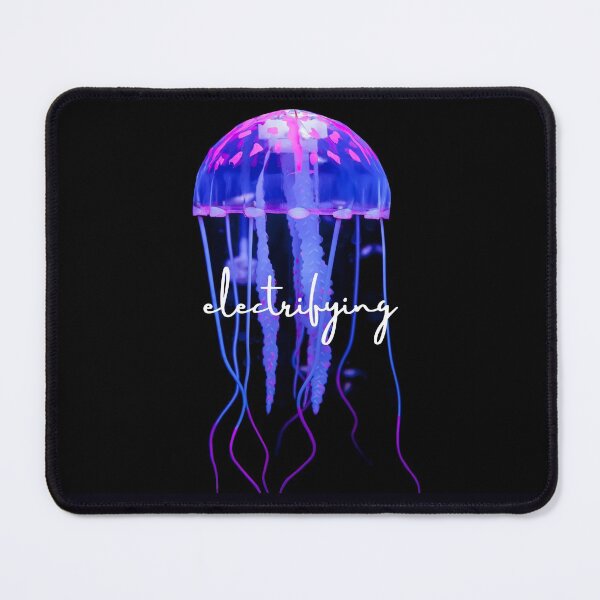 Item preview, Electrifying Blue & Pink Jellyfish designed and sold by AdoptKM.