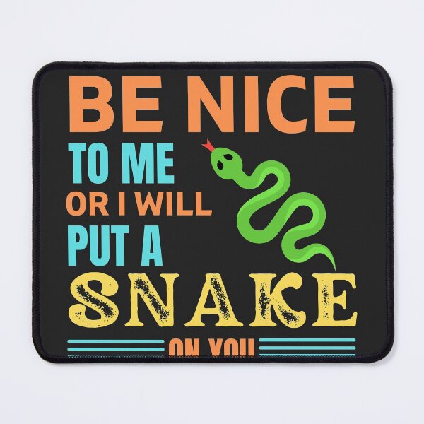 Item preview, Funny snake quote reptile keeper b day gift | Python lover b'day present designed and sold by OleeVO.