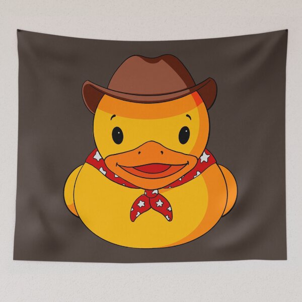 Item preview, Cowboy Rubber Duck designed and sold by Alisha Ober Designs.