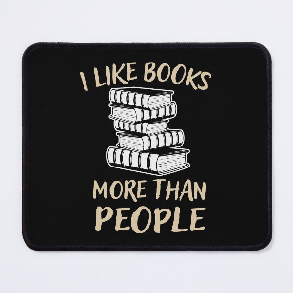 Item preview, I like books more than people designed and sold by ZDreamers.