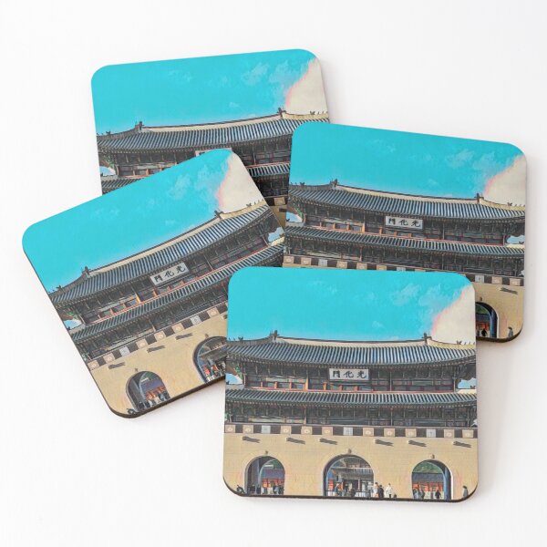 Item preview, Gwanghwamun Gate designed and sold by Sofia-Draws.
