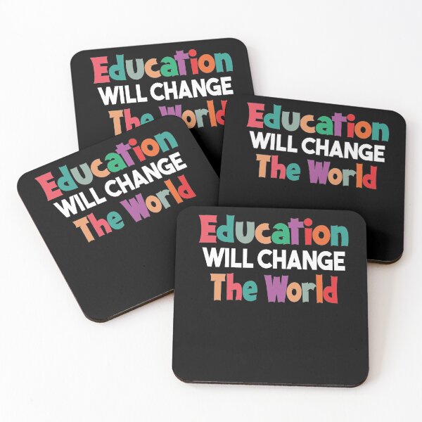 Item preview, Education Will Change The World designed and sold by Heddar Badreddine.