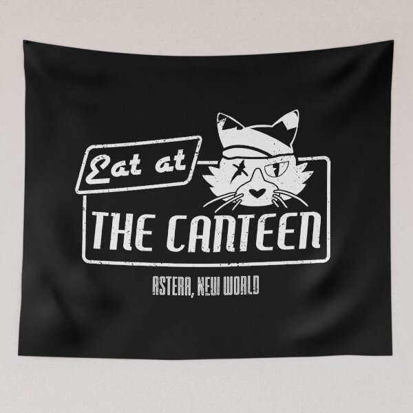 Item preview, Eat at The Canteen - b&w version designed and sold by CCCDesign.