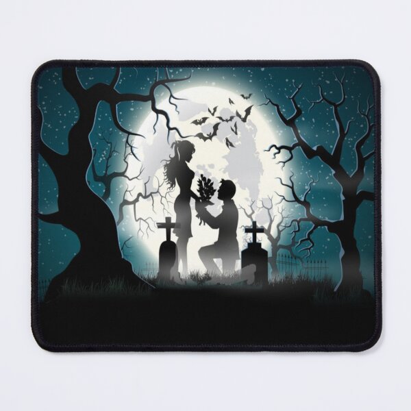Item preview, Soul Lovers in the Moonlight of a Graveyard designed and sold by WearWolfDesigns.