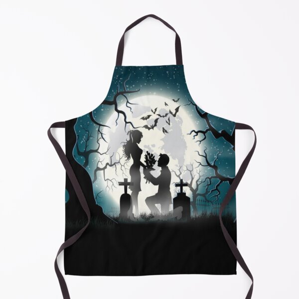 Item preview, Soul Lovers in the Moonlight of a Graveyard designed and sold by WearWolfDesigns.