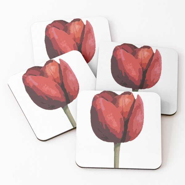 Item preview, Red tulip - print - poster - image - imprint designed and sold by AnnaLizzzard.
