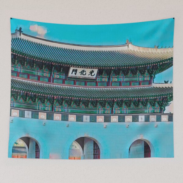 Item preview, Gwanghwamun Gate designed and sold by Sofia-Draws.