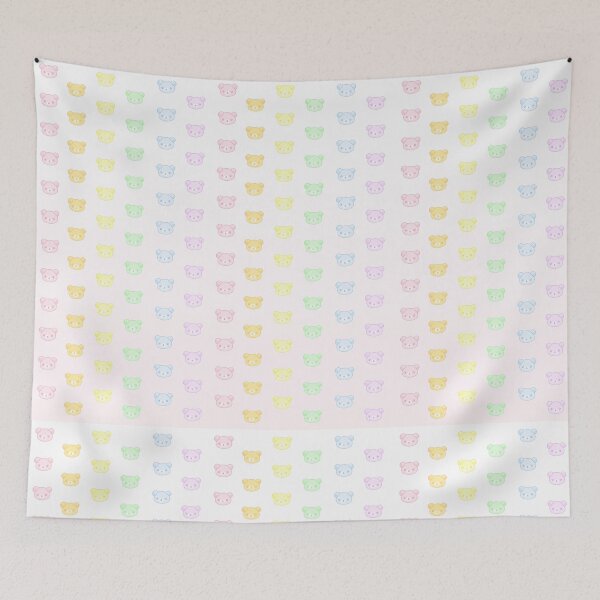Item preview, Kawaii Rainbow Bears designed and sold by mermaidpaints.