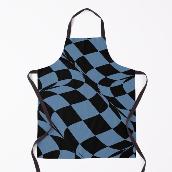 Artikelvorschau, Black and Blue Distorted Checkerboard Pattern Pairs Diamond Vogel 2022 Color of the Year Zenith 0647 - Colour Trends - Shade - Hue entworfen und verkauft von ColorOfTheYears.