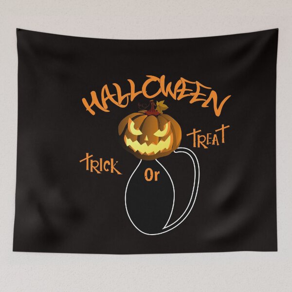 Item preview, Happy pumpkin cat Halloween designed and sold by Designer-amjed.