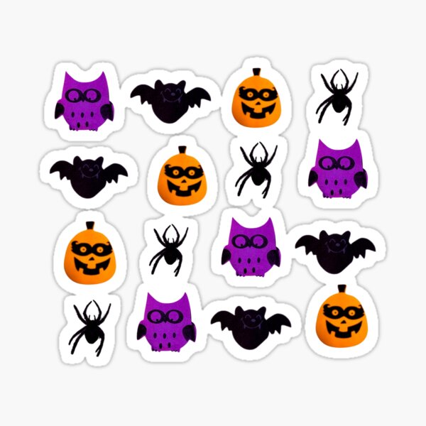 Halloween Shirts Halloween Leggings, Halloween Bags, & Halloween Phone Cases Sticker