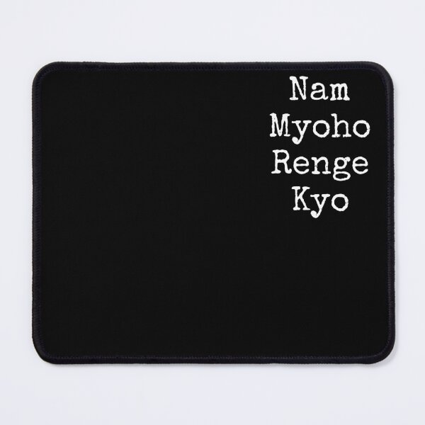 Item preview, Nam Myoho Renge Kyo / Black and White designed and sold by wordznart.