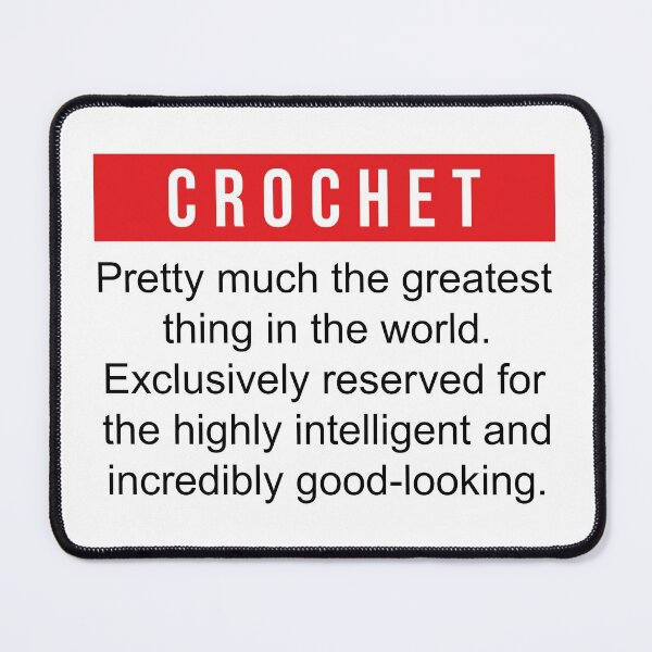 Item preview, crochet definition designed and sold by the-best-quotes.