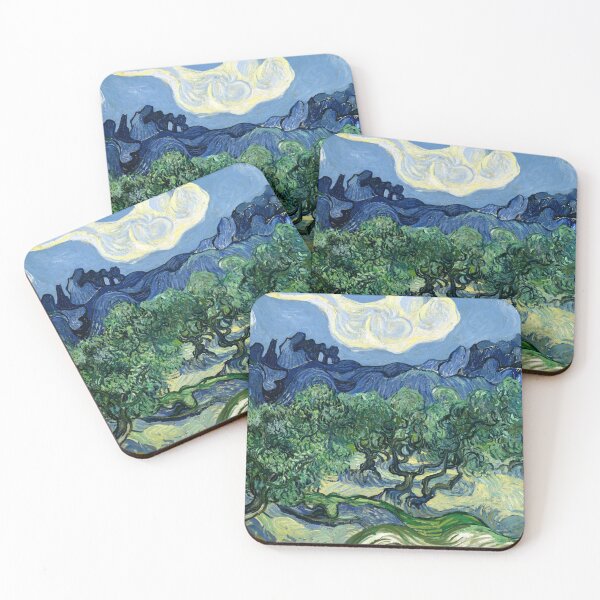 Item preview, Olive Trees with the Alpilles in the Background designed and sold by tony4urban.