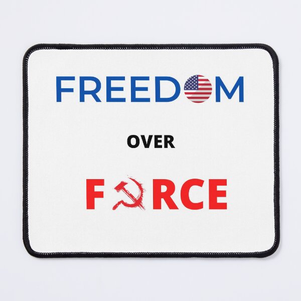 Item preview, Freedom Over Force, Stop Mandates, Essential T-Shirts designed and sold by JoesCornerStore.