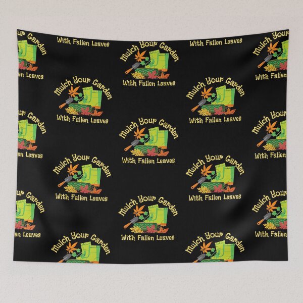 Item preview, Mulch Your Garden With Fallen Leaves Design designed and sold by EarthArtDesigns.