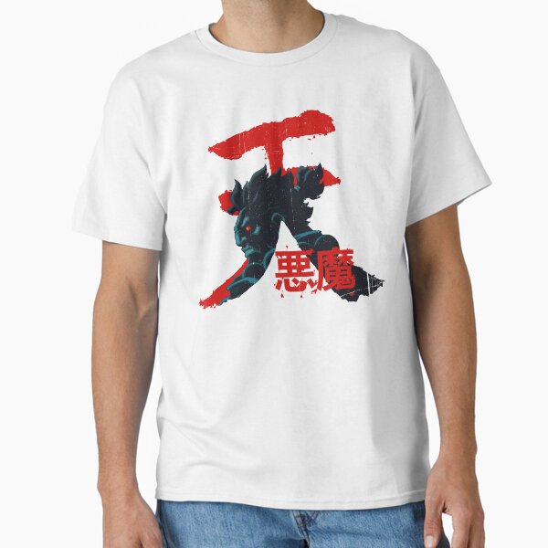 Item preview, Street Fighter Akuma designed and sold by Thirt13en.