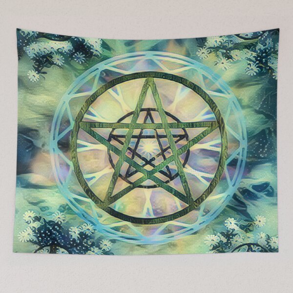 Artikelvorschau, Boho Pentacle-Design entworfen und verkauft von briarmoon.