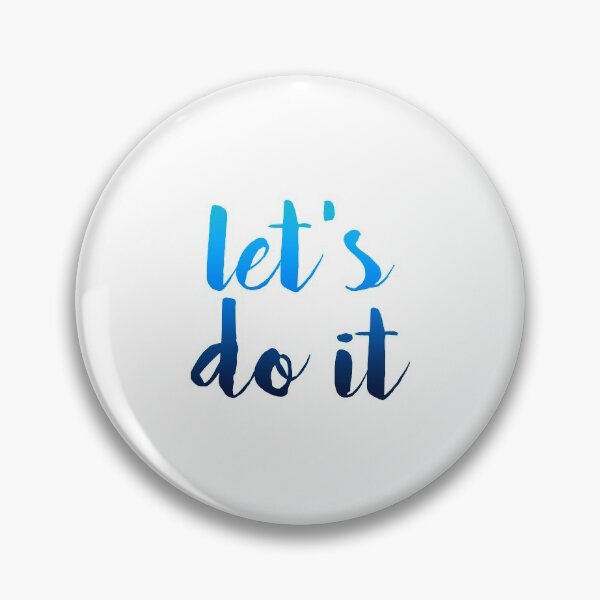 Item preview, Let's do it, typography design  designed and sold by Slavic1991.