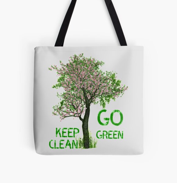 Environmental Awareness Make It Earth Day Every Day Go Green Tote Bag