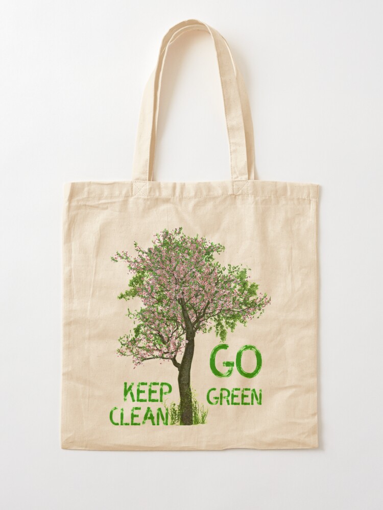 World environment day products, Gift environment, Go green together Tote  Bag for Sale by Namofarm