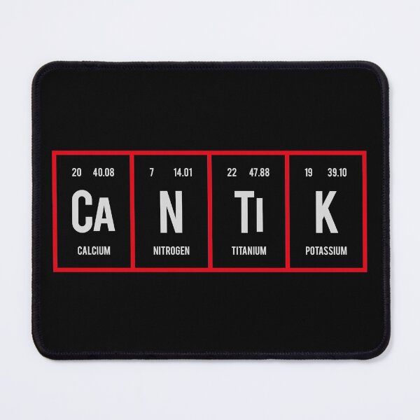 Item preview, Cantik - Periodic Table of Elements designed and sold by Distrowlinc.