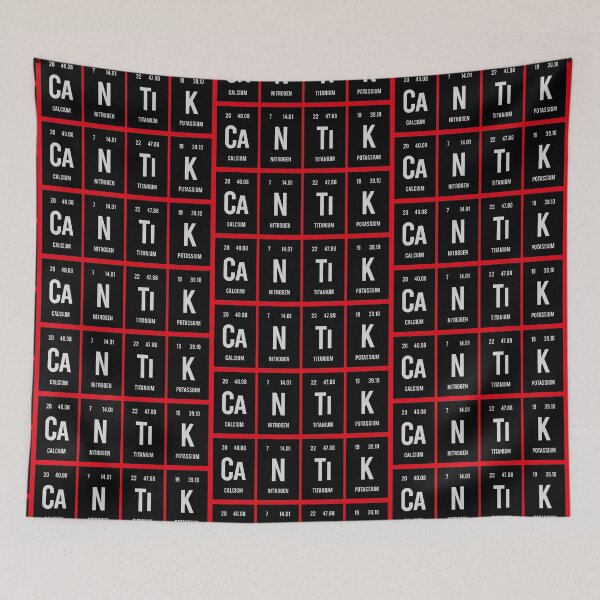 Item preview, Cantik - Periodic Table of Elements designed and sold by Distrowlinc.