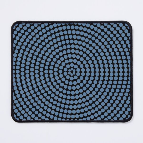 Item preview, Black and Blue Retro Circle Polka Dot Pattern Pairs Diamond Vogel 2022 Color of the Year Zenith 0647 - Colour Trends - Shade - Hue designed and sold by ColorOfTheYears.