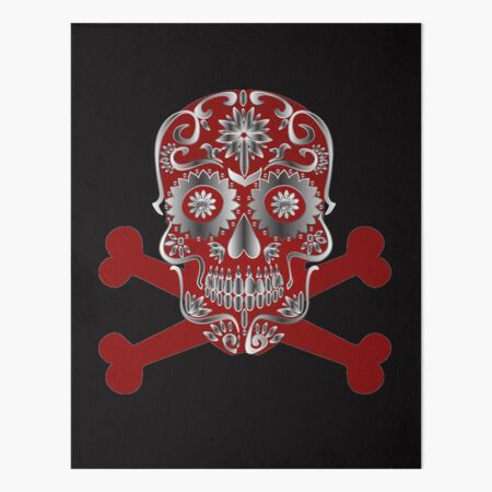 Chicago Cubs Sugar Skull Print 11x14 