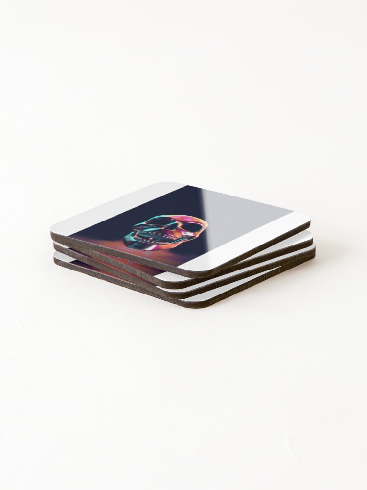 Thumbnail 4 of 5, Coasters (Set of 4), Shiny designed and sold by Rixoppida.