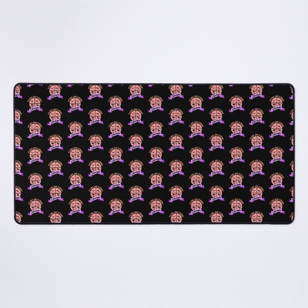 Funny Logo reptile lover b day gift | Gecko lifestyle b'day present Desk Mat